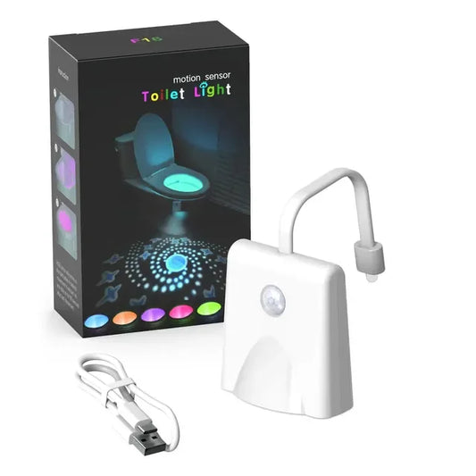 GlowGuard Toilet Light